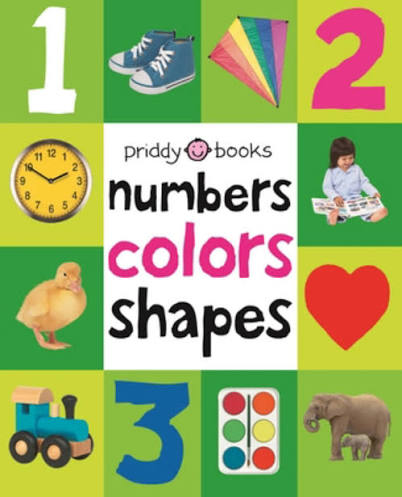 Numbers, Colors, Shapes (Board Book)
