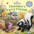 Disney Bunnies: Thumper's Furry Friends - (Touch-and-Feel Book) by Disney Books (Board Book)